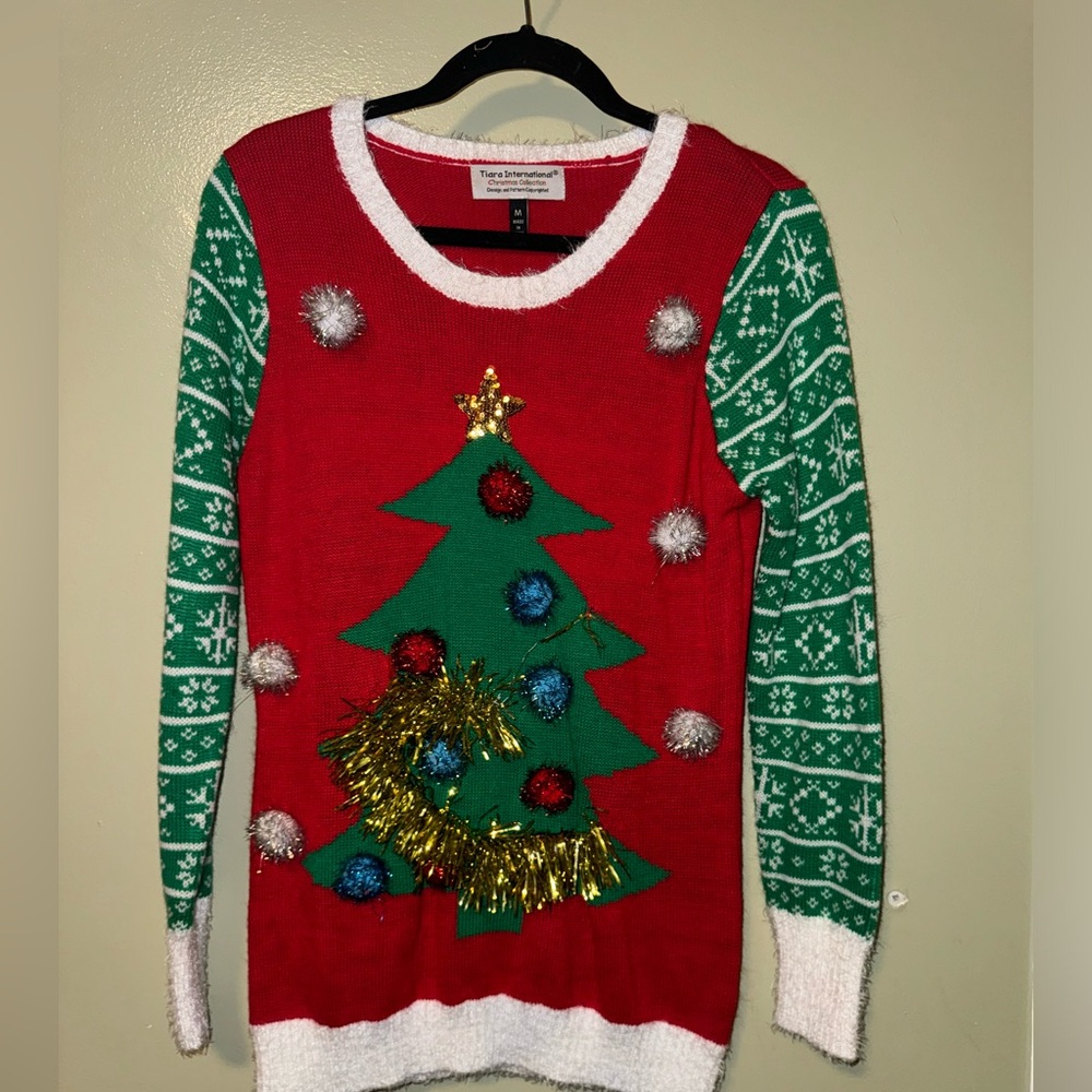 Tierras International Christmas Collection Sweater - Size Medium